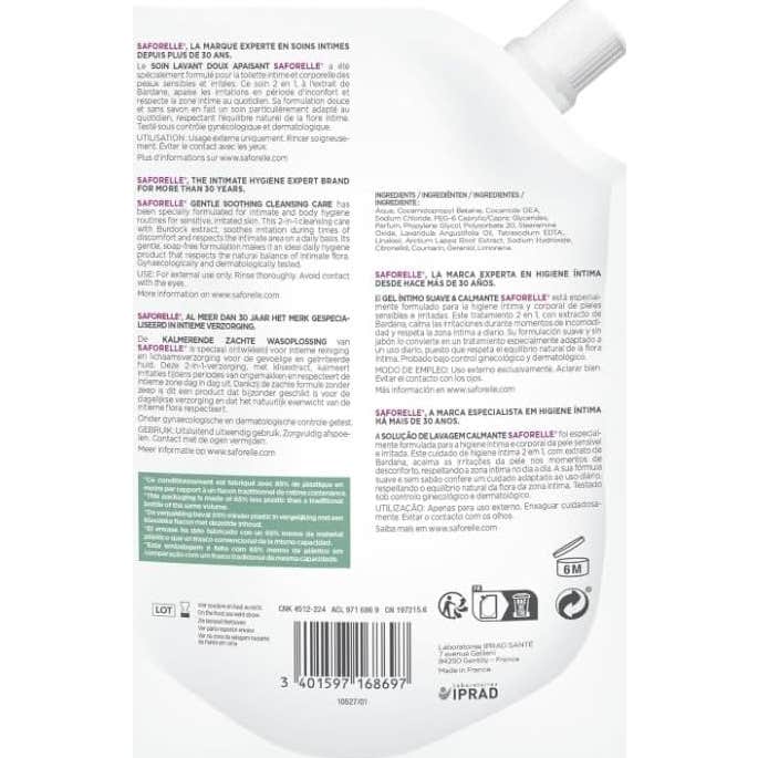 Saforelle Lav Rech Care 400Ml 1