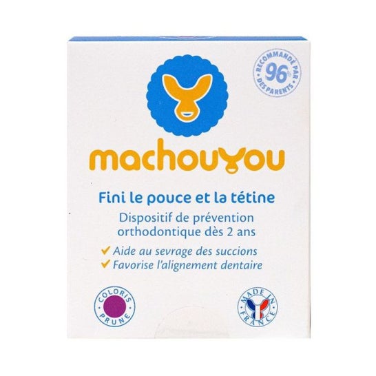 Machouyou Dispositivo 1ª Dentición Destete de Succiones Ciruela