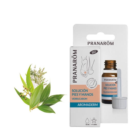 Pranarôm Aromaderm Solución Pies y Manos Verrucarom BIO 10ml