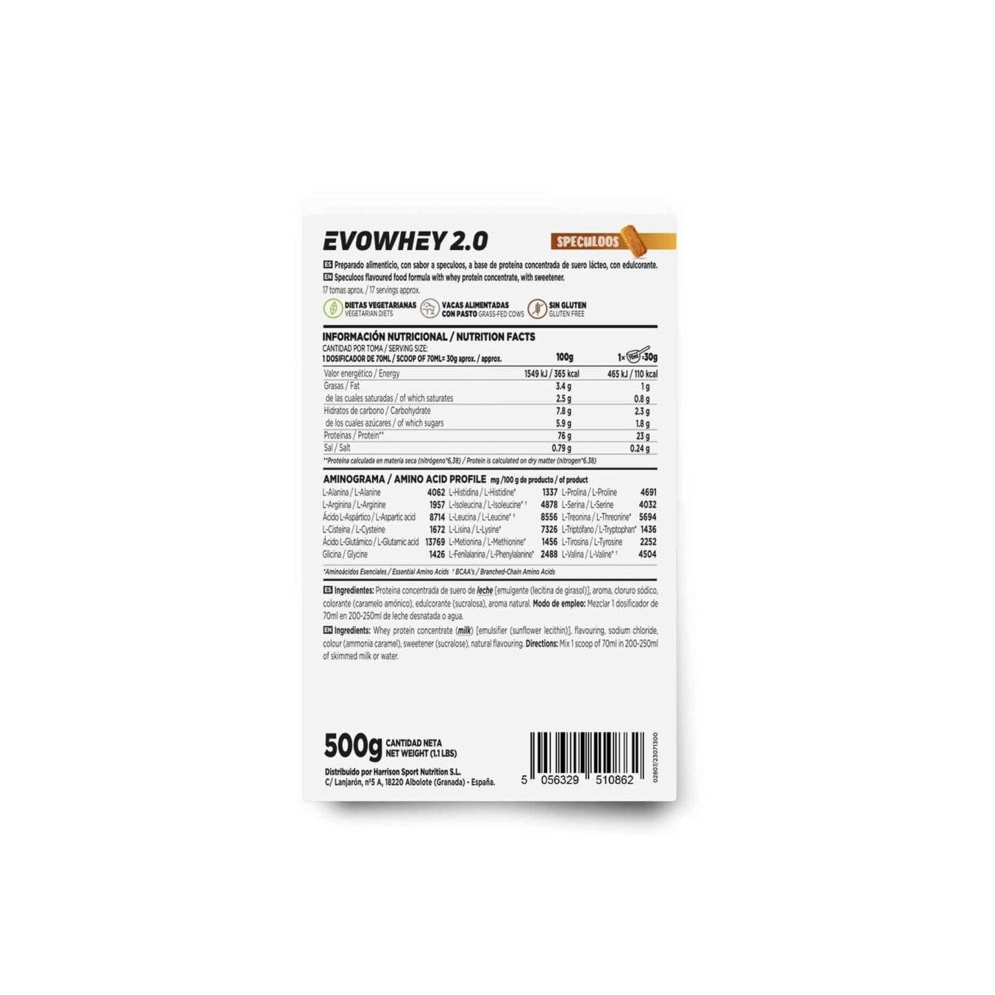 HSN Evowhey Protein Speculoos 500g