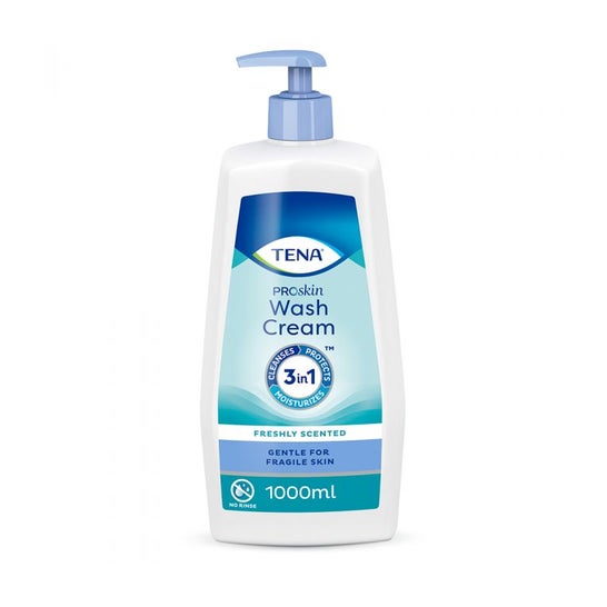 Tena Wash Cream 3 en 1 1L