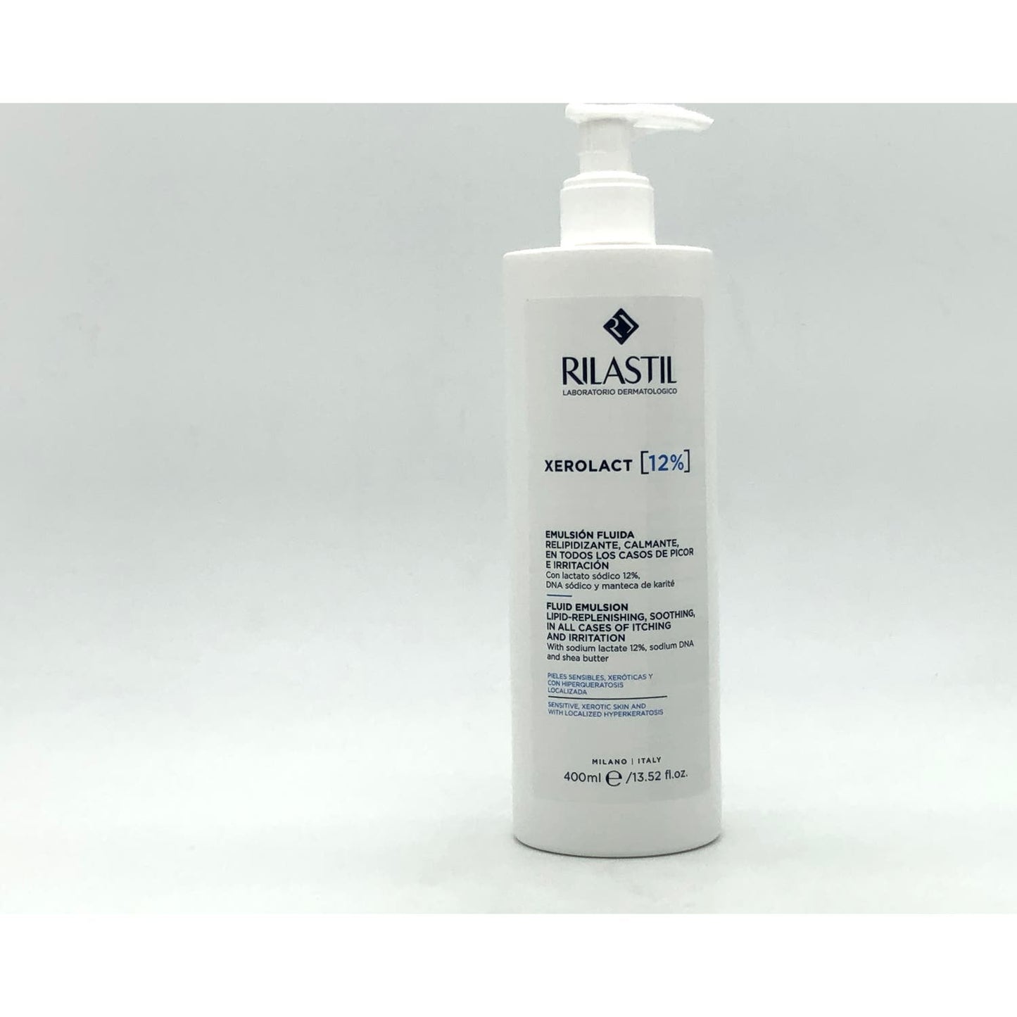 Rilastil Xerolact [12%] Emulsión Fluida con Lactato Sódico 400ml