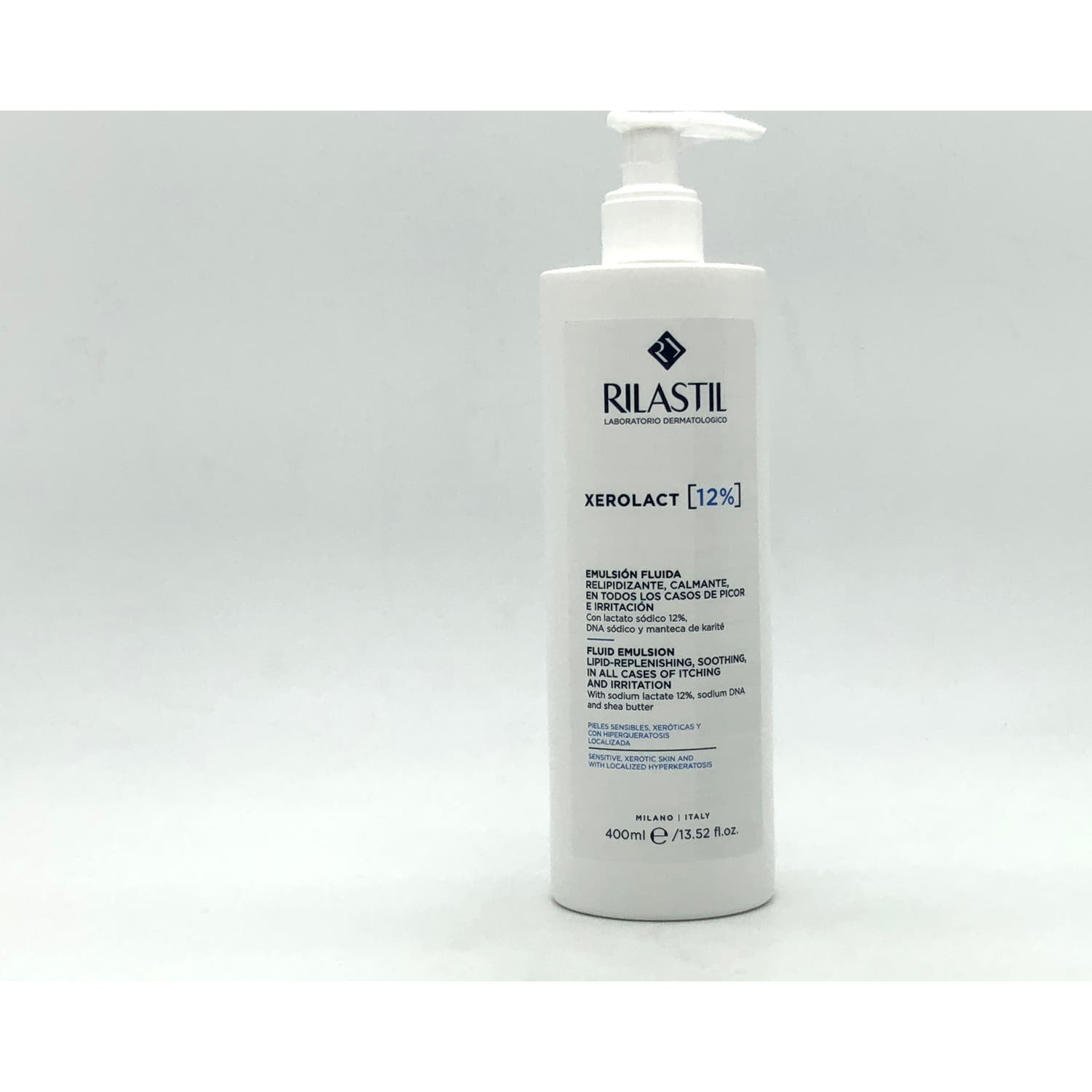 Rilastil Xerolact [12%] Emulsión Fluida con Lactato Sódico 400ml