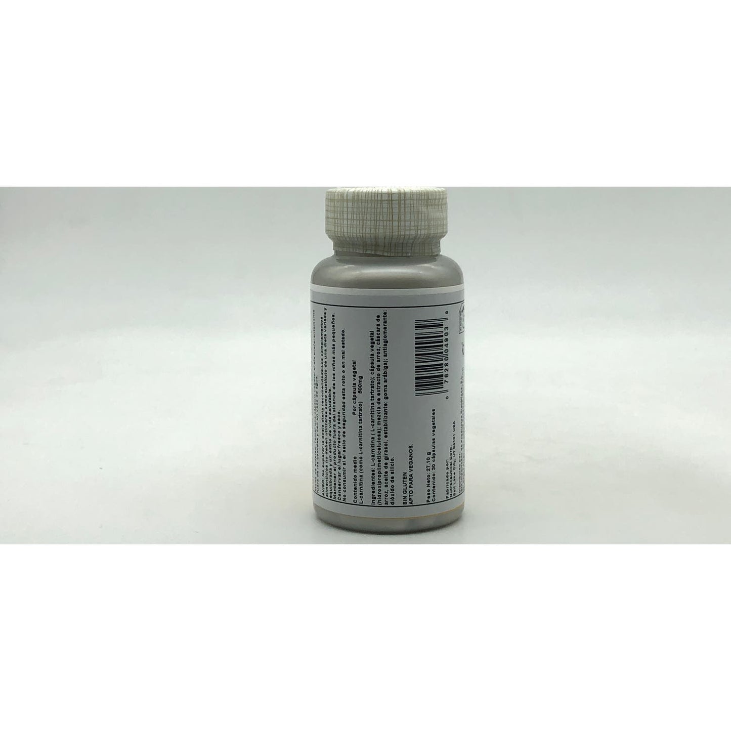 Solaray l-carnitine 500mg 30cáps