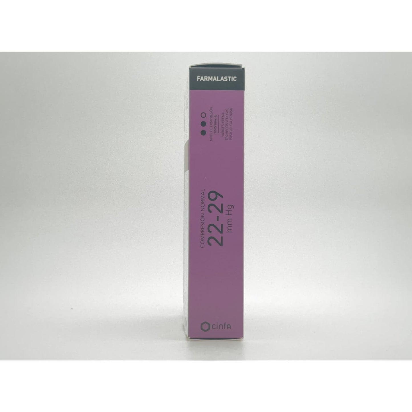 Farmalastic Media Larga blonda (A-F) comp. normal T-extra grande capuchino 1 Par