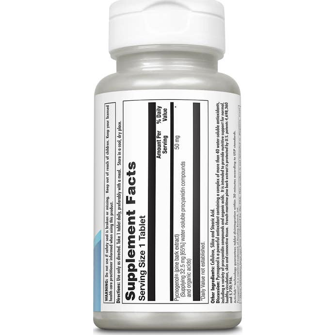 Solaray Pycnogenol Cáps 50mg