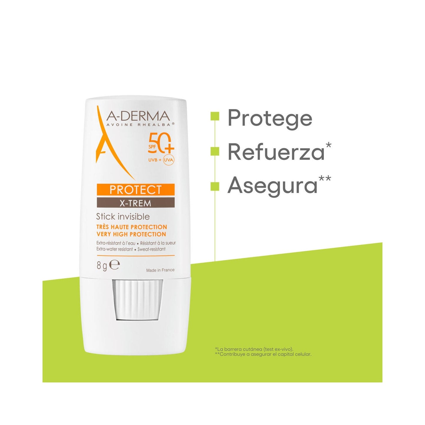 A-Derma Protect X-Trem Stick Solar Invisible SPF50+ 8gr
