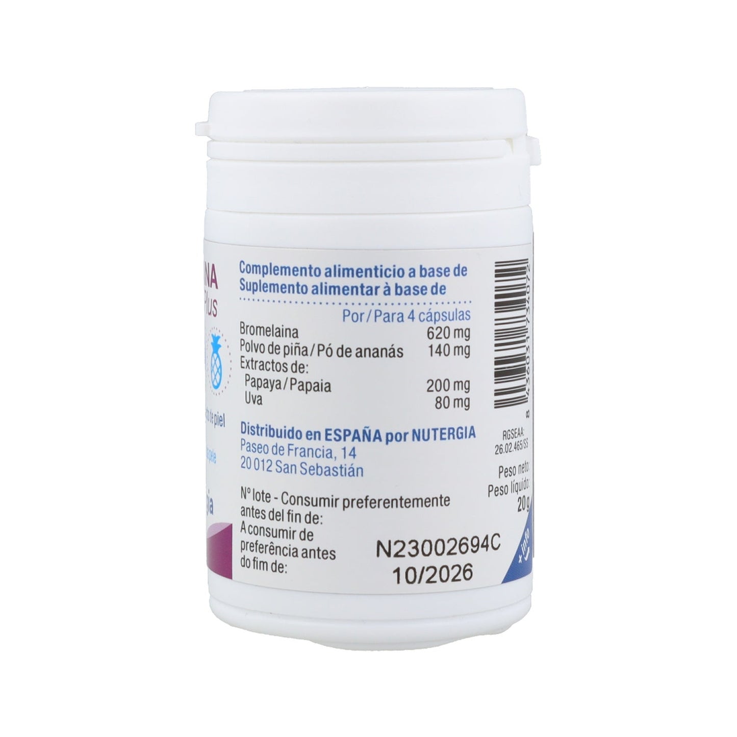 Nutergia Ergypaina Plus 60 Caps