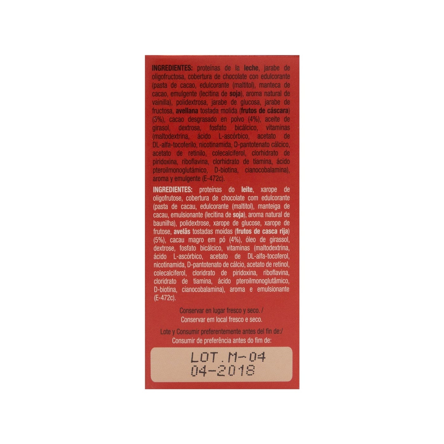 Siken Diet barrita sabor crema cacao 5uds