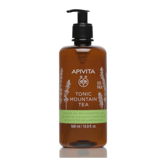 Apivita Gel De Baño Tonic Mountain Tea 500Ml