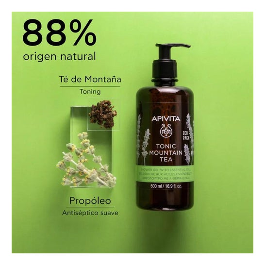 Apivita Gel De Baño Tonic Mountain Tea 500Ml
