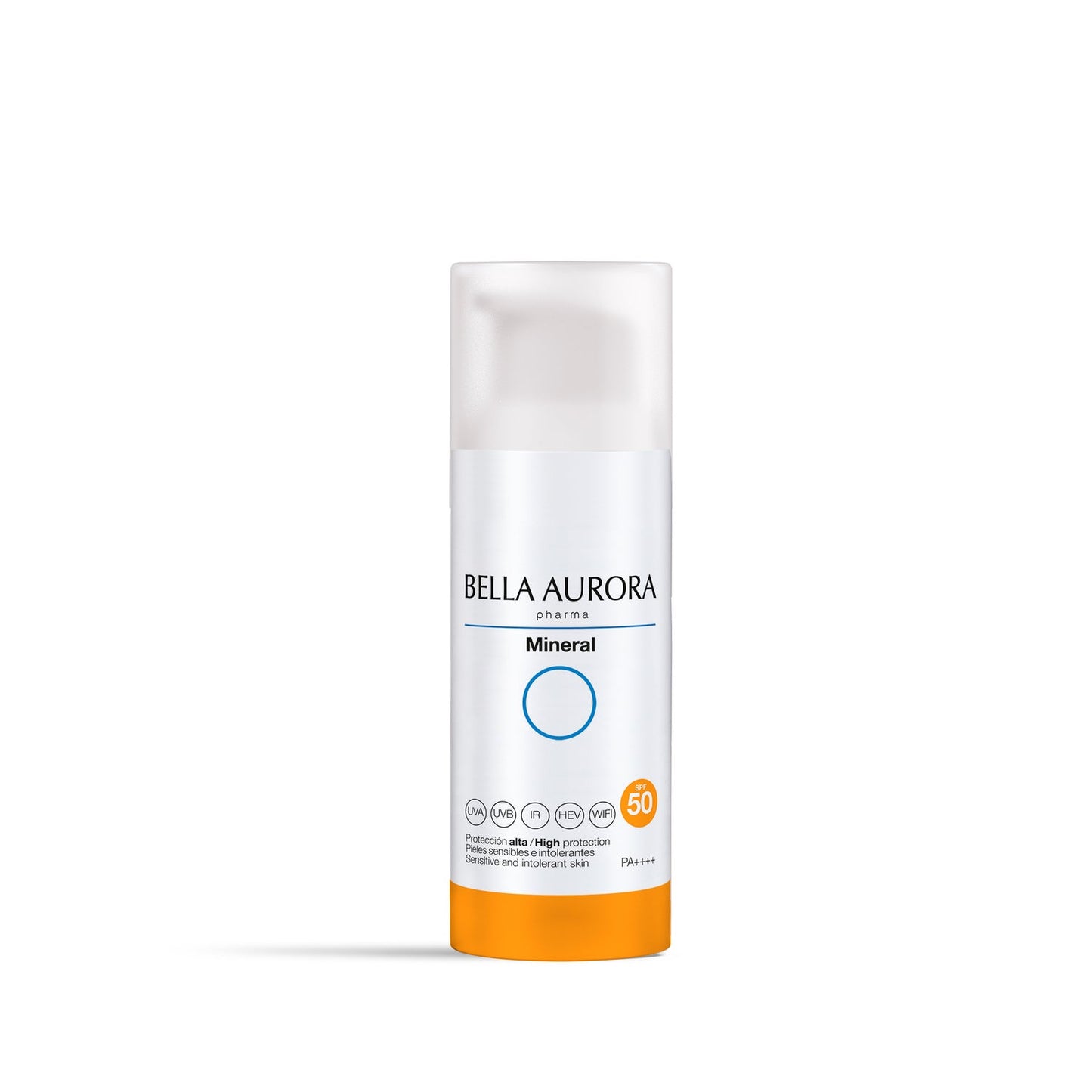 Bella Aurora Mineral 0% Protector Solar Facial Anti-Manchas SPF50 50ml