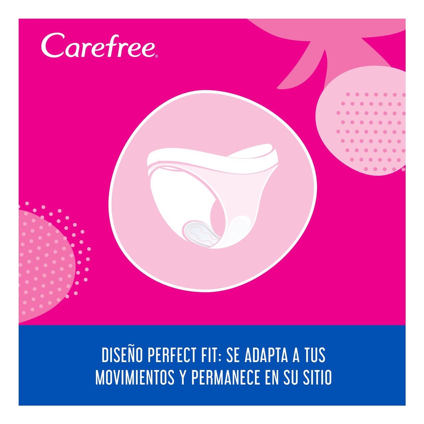 Carefree Cotton Feel Flexicomfort Fragancia Suave Talla S/M 30uds