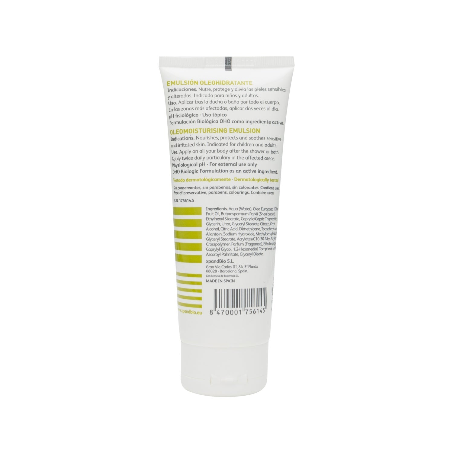OHO Emulsión Oleohidratante 100ml
