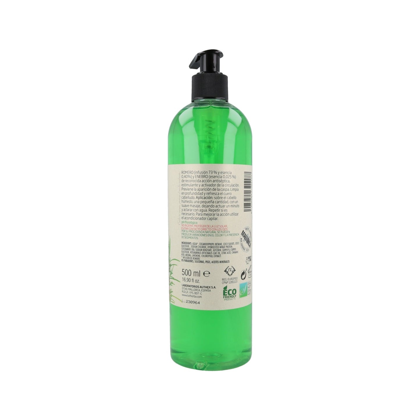 Tot Herba Champú Purificante Romero y Enebro 500ml