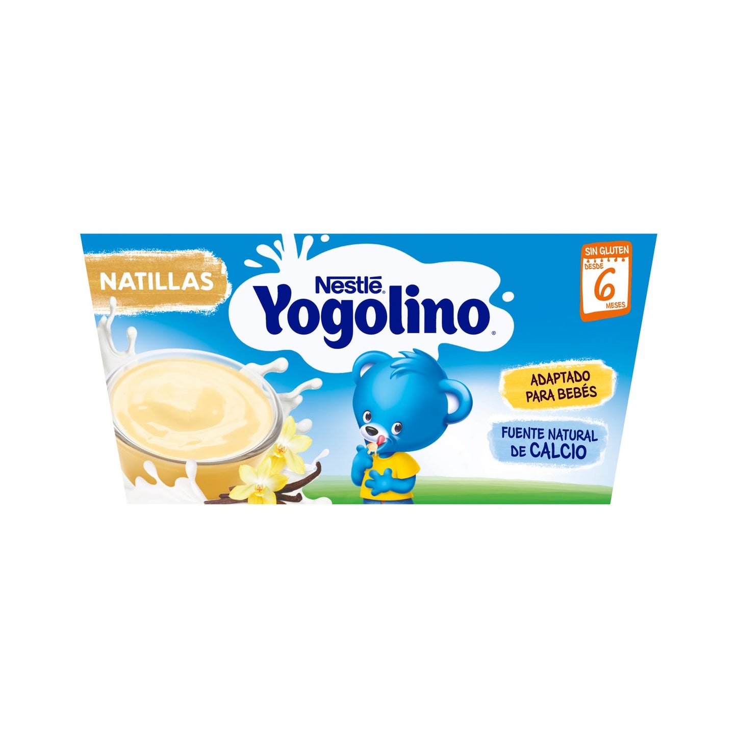 Iogolino natillas de galleta 100gx4uds
