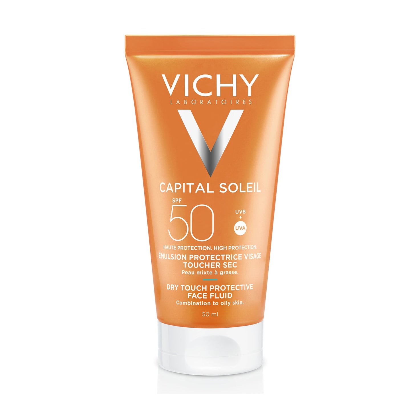 Vichy Capital Soleil Emulsión Facial Tacto Seco SPF50 50ml