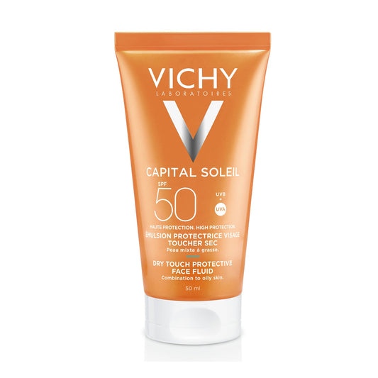 Vichy Capital Soleil Emulsión Facial Tacto Seco SPF50 50ml