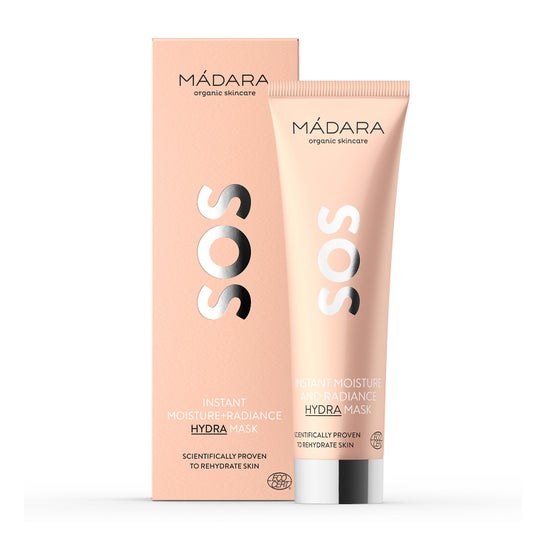 Mádara Sos Mascarilla Hidrat Instant Moisture Radiance 60 ml + 15 ml
