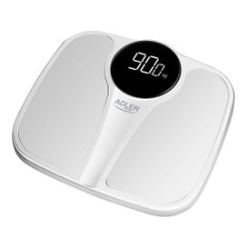 Adler Báscula Baño Digital 180Kg Blanco Sc1124W 1ud