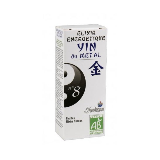 5 Saisons Elixir Energético Bio N°8 Yin del Metal 50 ml