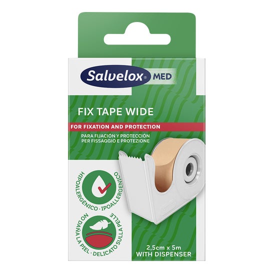 Salvelox Med Esparadrapo Aplicador 2 5 cmx5m 1 ud