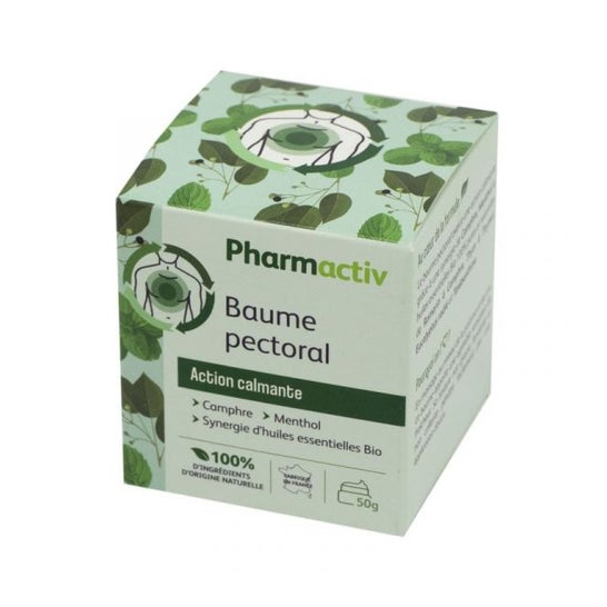 Pharmactiv Baume Pectoral Action Calmante Dès 7 Ans 50 g