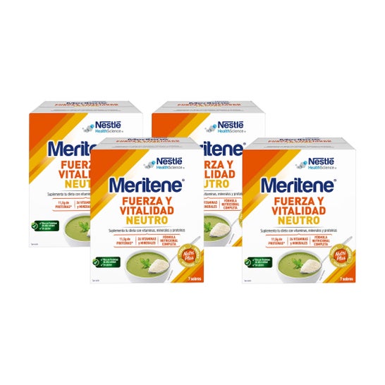 Meritene Fuerza y Vitalidad Neutro 4x7 Sobres