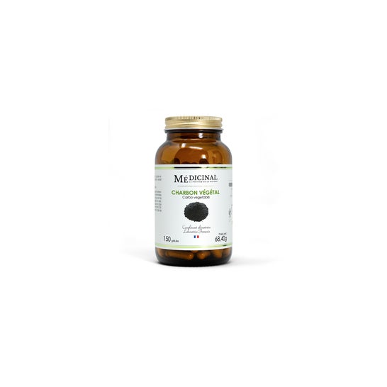 Médicinal Carbón Vegetal 150caps