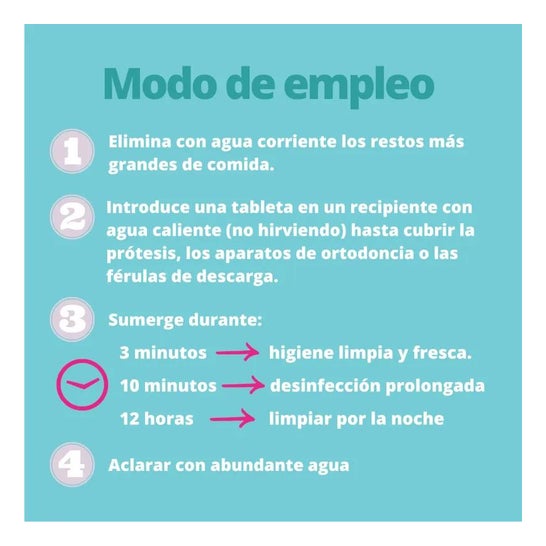 Care+ Tabletas Limpiadoras Prótesis y Férulas dentales 30uds