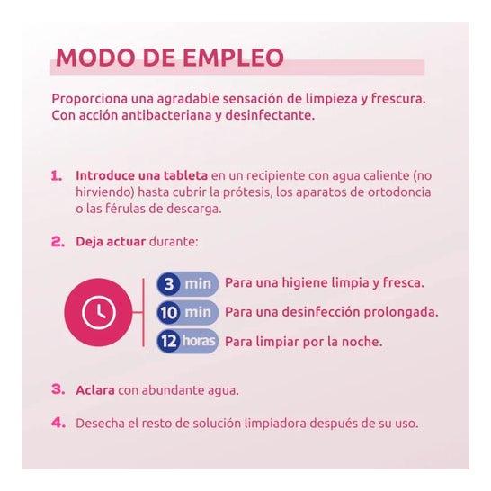 Care+ Tabletas Limpiadoras Prótesis y Férulas dentales 30uds