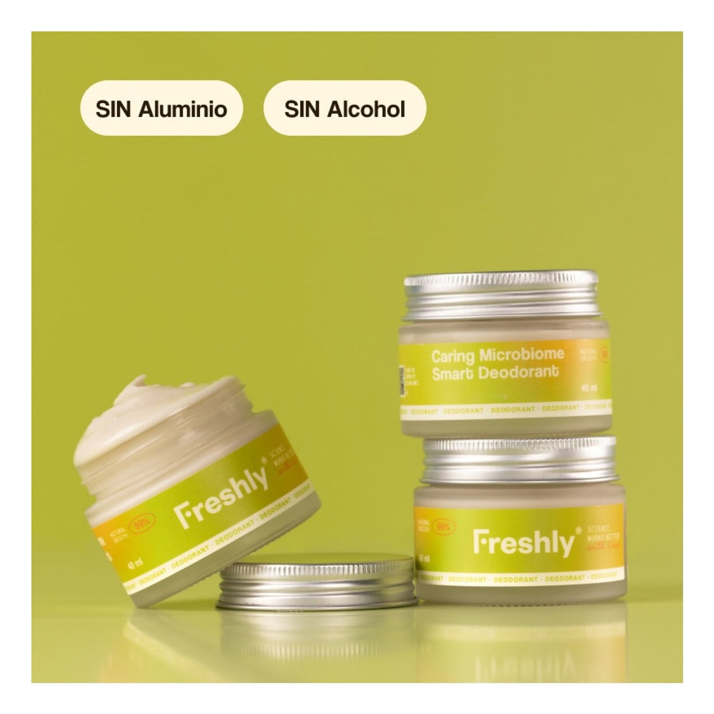 Freshly Cosmetics Caring Microbiome Smart Deodorant 40ml