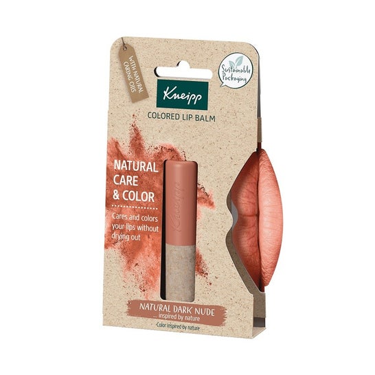 Kneipp Colored Lip Balm Natural Dark Nude 3,5g