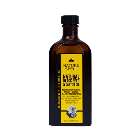 Nature Spell Aceite Semilla Negra Castor Cuerpo y Cabello 150ml