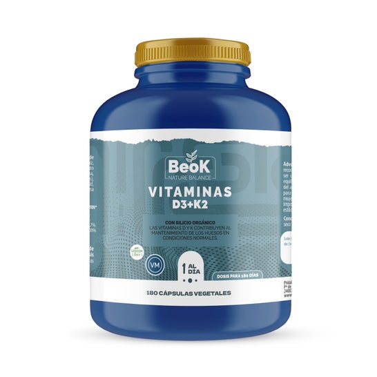 Beok Vitamina D3 + K2 180 caps