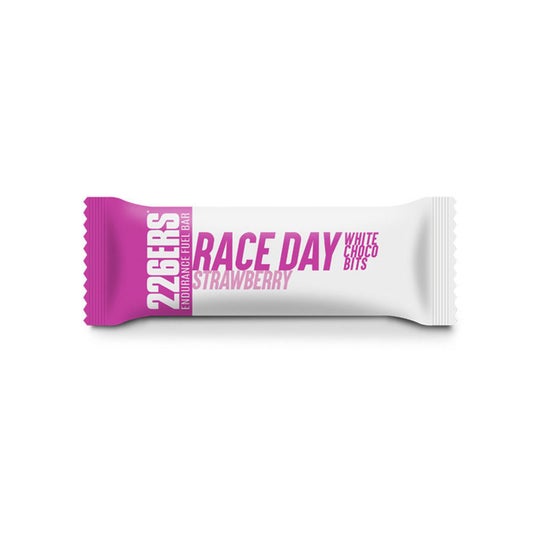 226 Ers Race Day Bar Choco Bits Chocolate Blanco Fresa 40 g