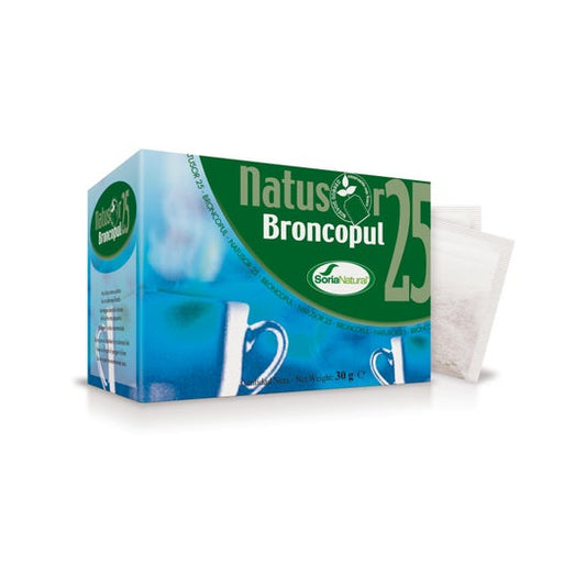 Soria Natural Natusor 25 - Broncopul 20 filtros