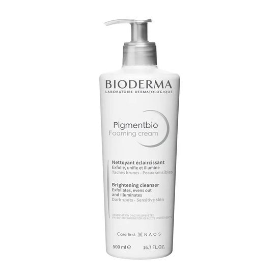 Bioderma Pigmentbio Foaming Cream Limpiador Iluminador 500ml