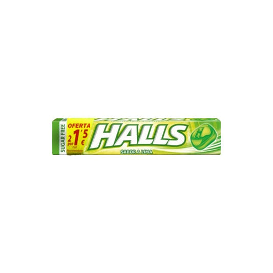 Halls Caramelos Lima 32 g