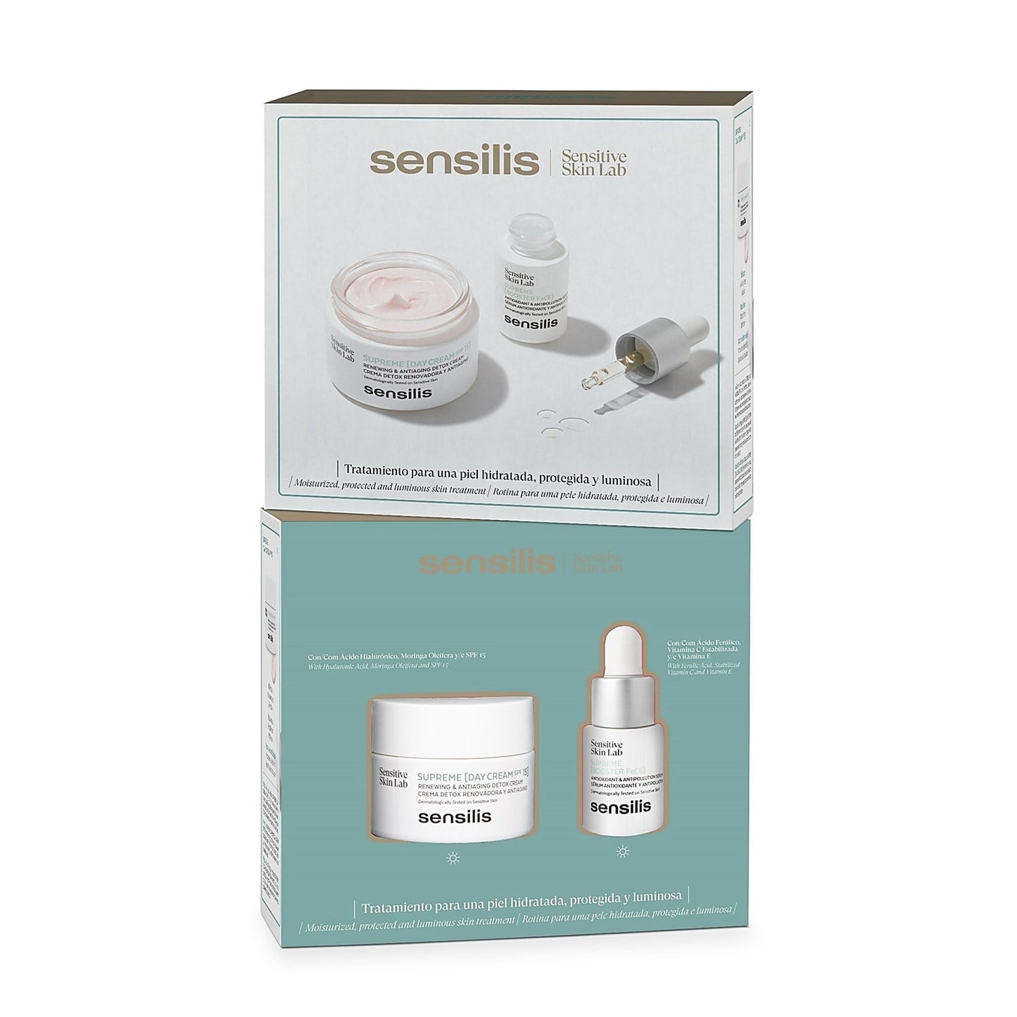 Sensilis Supreme Day Cream SPF15 50ml + Supreme Booster Serum 15ml