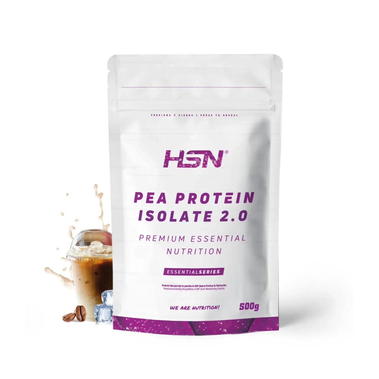 HSN Proteína de Guisante Aislada 2.0 Café Frappé 500g