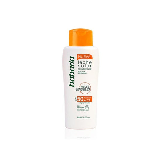 Babaria Sensitive Skin Leche Corporal Spf50 Sensitive Skin Water 200ml