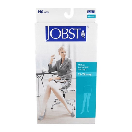 Jobst media larga (A-F) blonda compresión normal beige talla 3