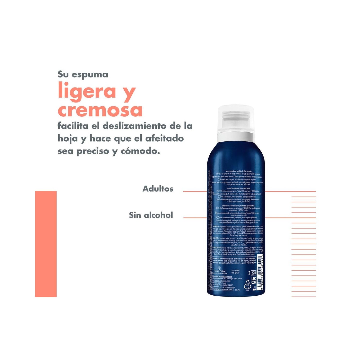 Avène Men Espuma de Afeitar 50ml