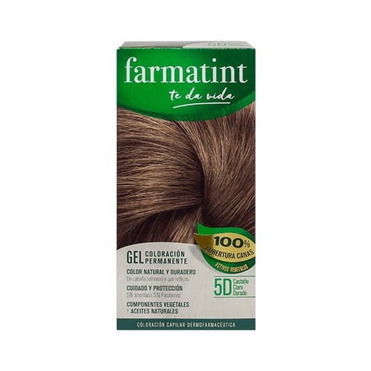 Farmatint Gel 5D Castaño Claro Dorado 135ml