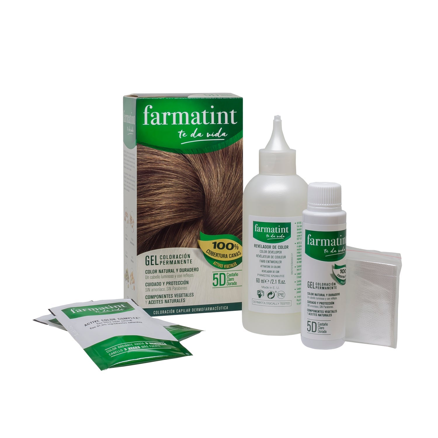 Farmatint Gel 5D Castaño Claro Dorado 135ml