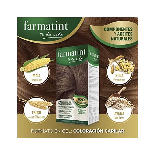 Farmatint Gel 5D Castaño Claro Dorado 135ml