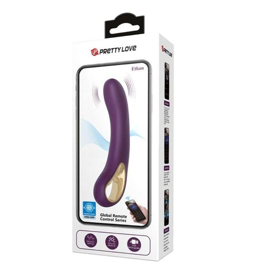 Pretty Love Ethan Vibrador Recargable Lila 1ud