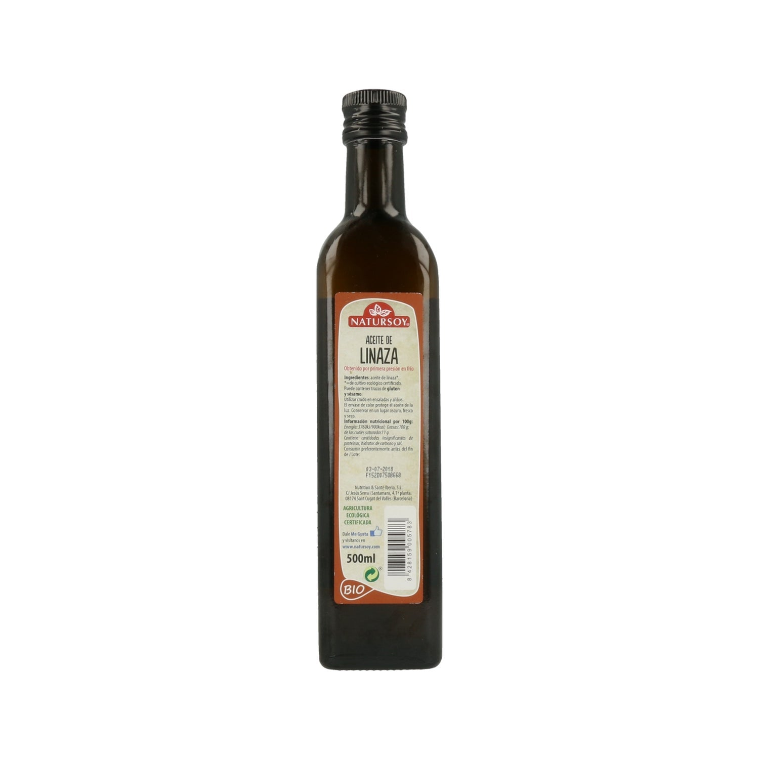 Natursoy Aceite Delinaza Eco 500 ml