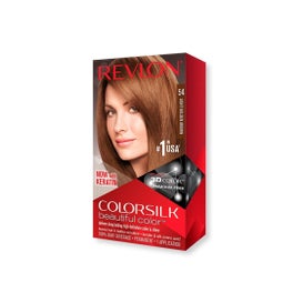 Revlon Kit Tinte Colorsilk 54 Castaño Claro Dorado